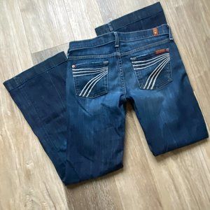 7 for All Mankind Dojo Flip Flop New York Size 26